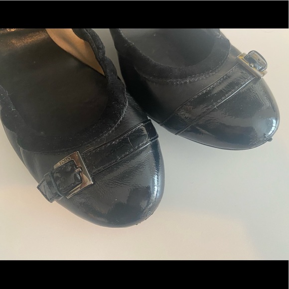 Authentic TOD’S Dee Buckle Ballerina Ballet Flats Shoes 35.5 - Picture 6 of 8